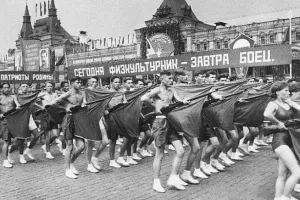 спортивный парад, 1930-е